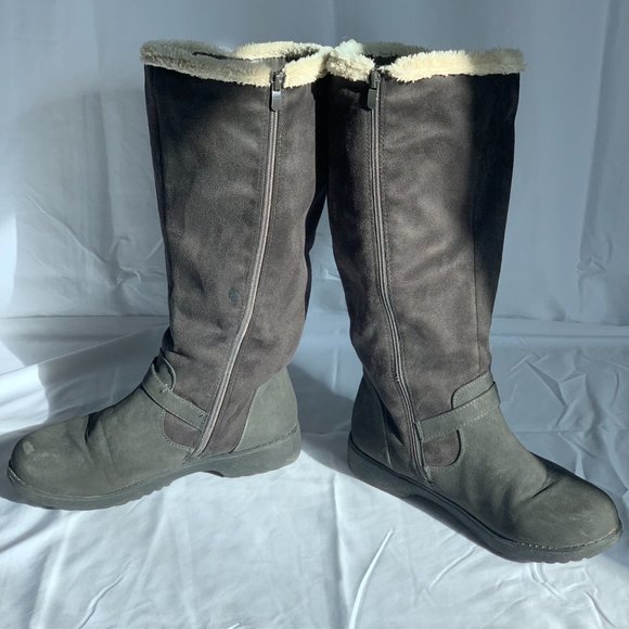 Globalwin Faux Fur Lined Knee High Winter Boots - Picture 9 of 16